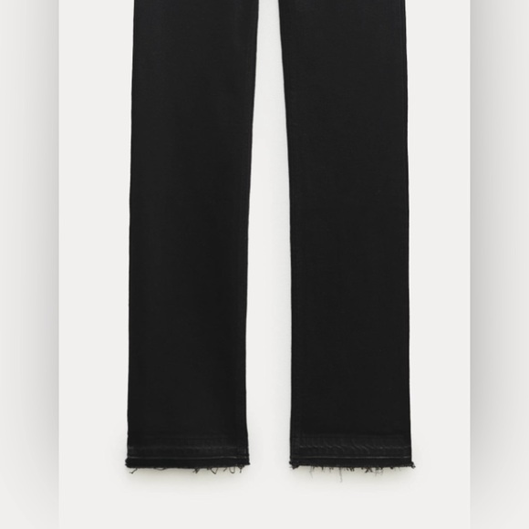 NWT ZARA SLIM JEANS WITH A HIGH WAIST ZW COLLECTION - Picture 3 of 3